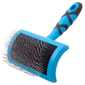 Groom Professional – מגרדת לנפח ולקשרים פינים קשים 2 ס"מ Amplifier Firm Slicker Brush