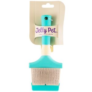 Jelly Pet – מגרדת דו צדדית Double Sided Flexible Slicker Brush Teal